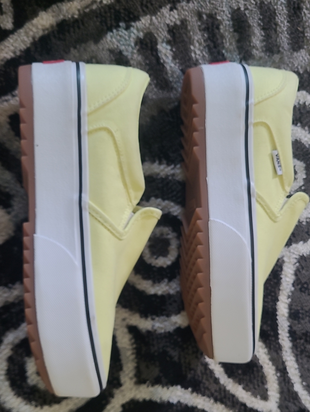 Yellow Platform Vans - Picture 3 of 6